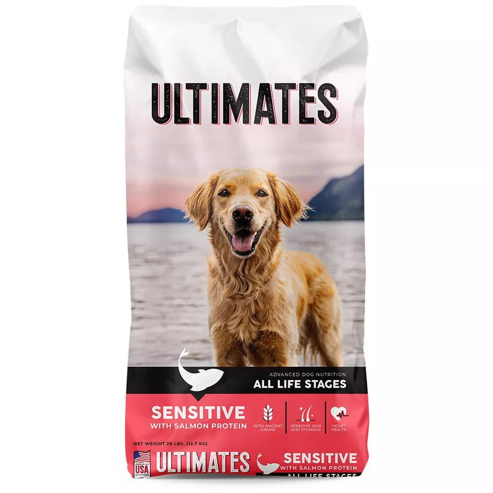 Ultimates Sensitive with Salmon Protein, Dog Food for All Life Stages 5 lb