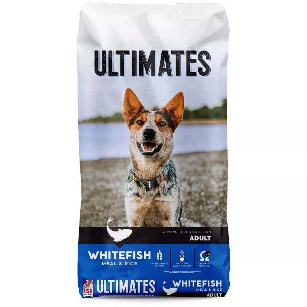 Ultimates Whitefish Meal & Rice Adult Dog Food, 28 lb