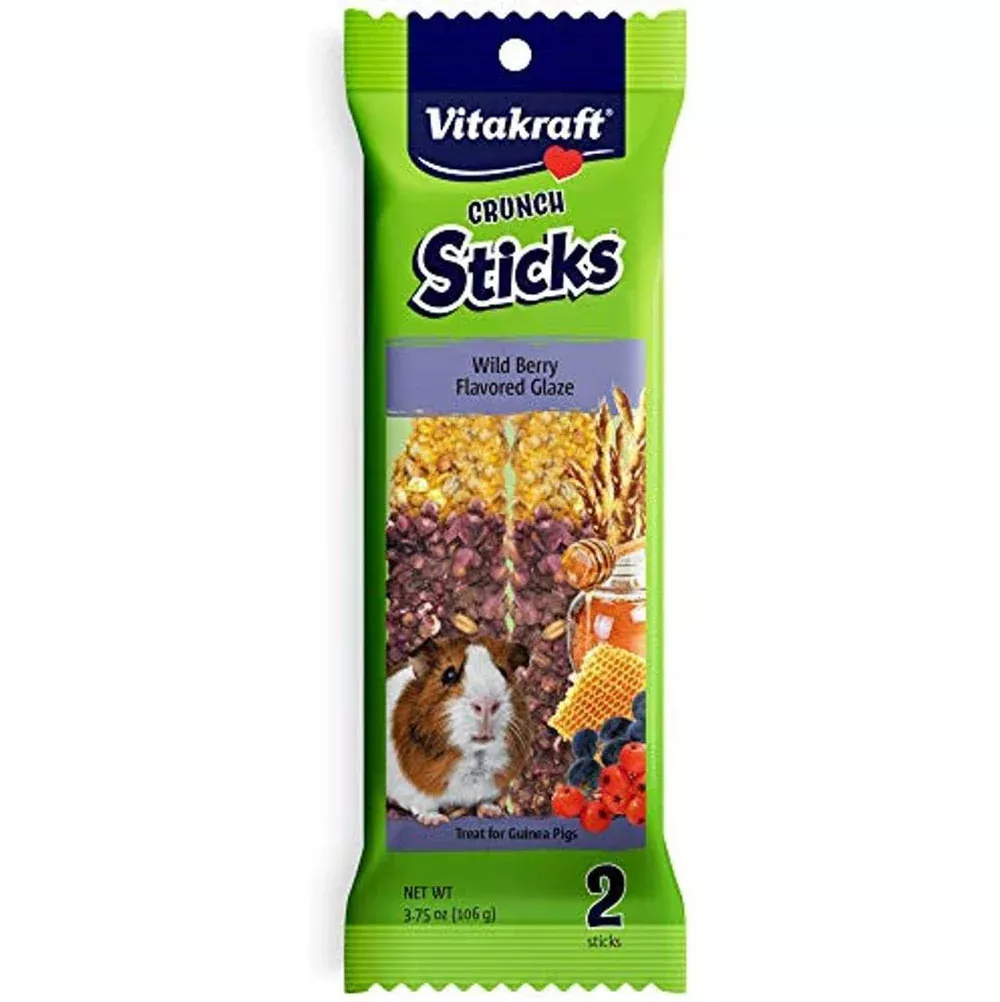 Vitakraft, Guinea Pig Stick, Berry, 3.75 oz.