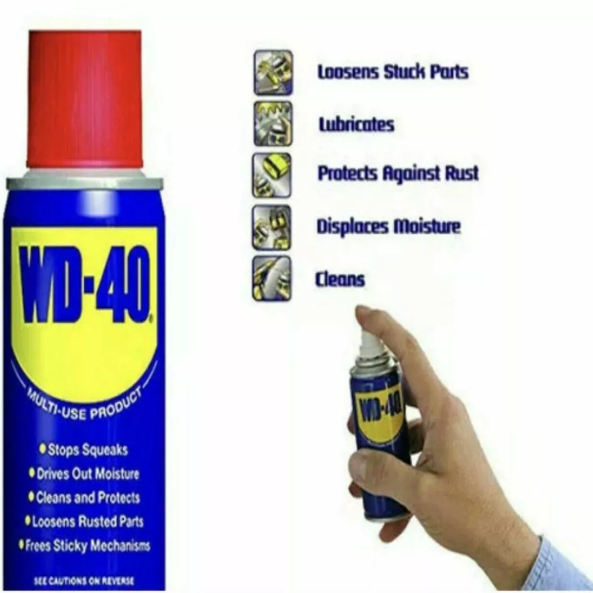 WD-40 Multi Use Lubricant Spray 80ml – 6