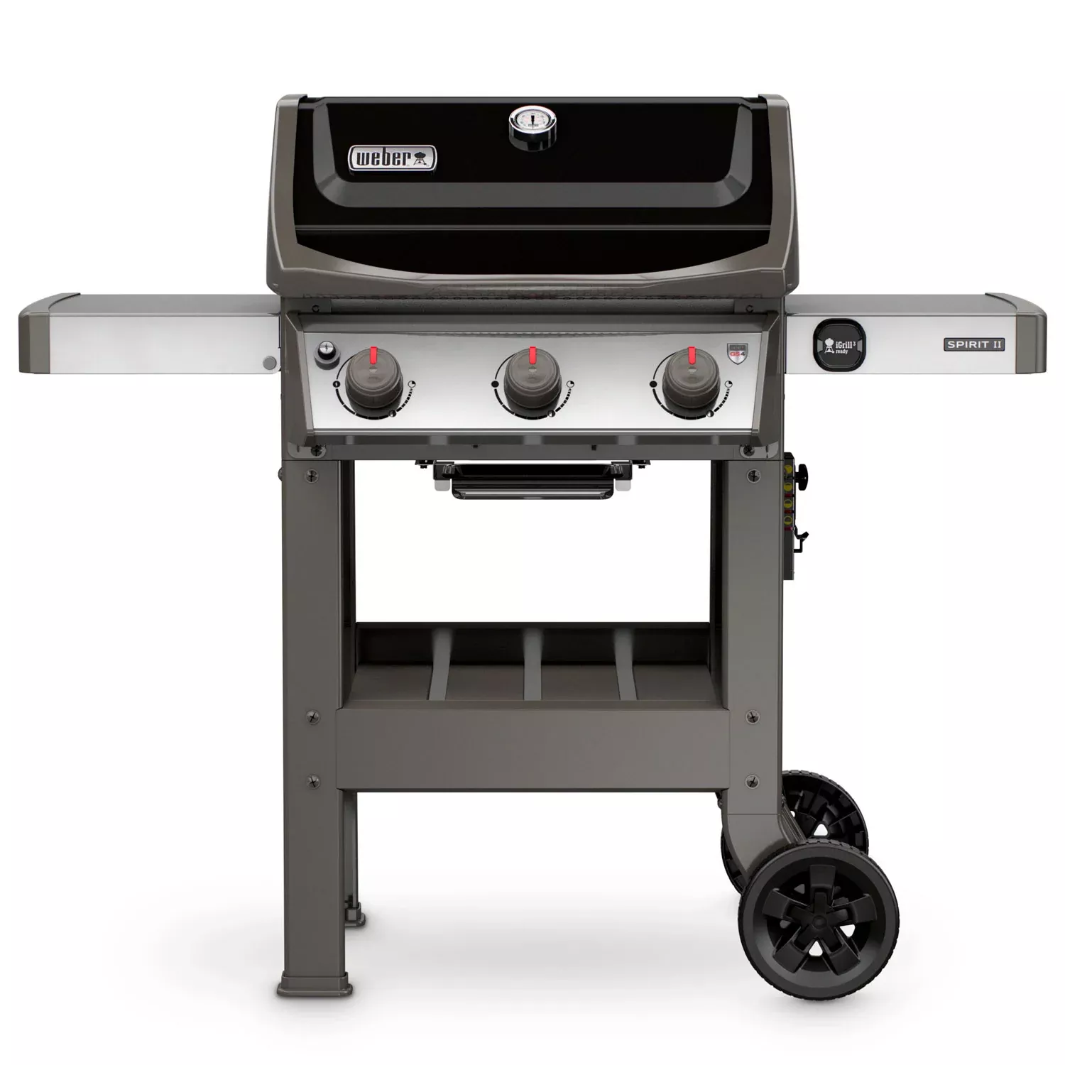 Weber Spirit II E-310 LP Gas Grill, Black