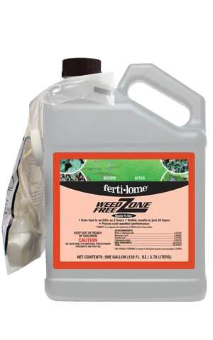 Weed-Free Zone Ready To Use - 1 Gallon