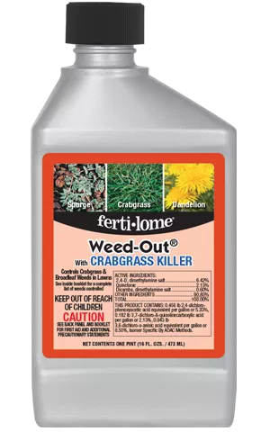 Weed Out Crabgrass Killer