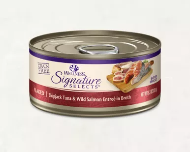 Wellness Cat Can Core Flaked Tuna & Salmon 5.3oz