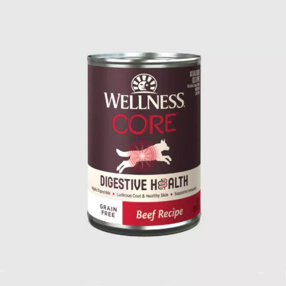 Wellness, Core Digestive Health, GF Beef, 13 oz.