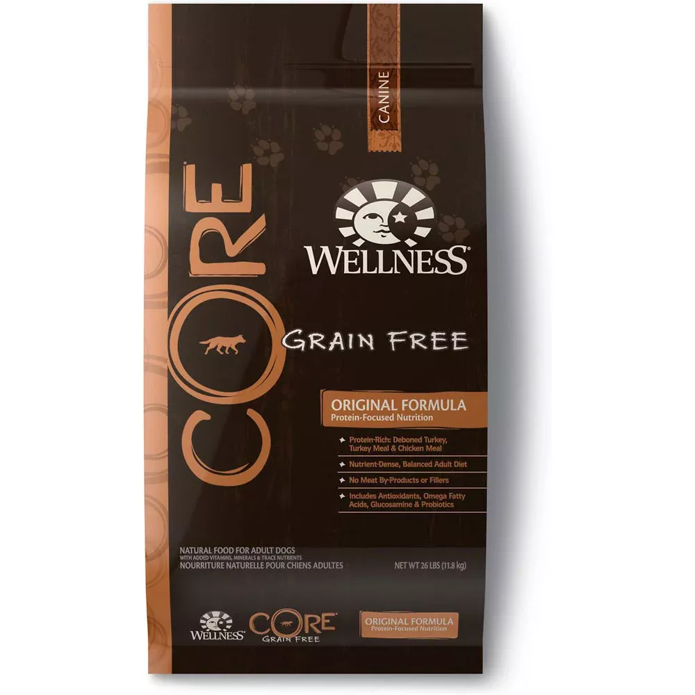 Wellness CORE Grain-Free Dry Formula for Dogs - Original, 24 LB