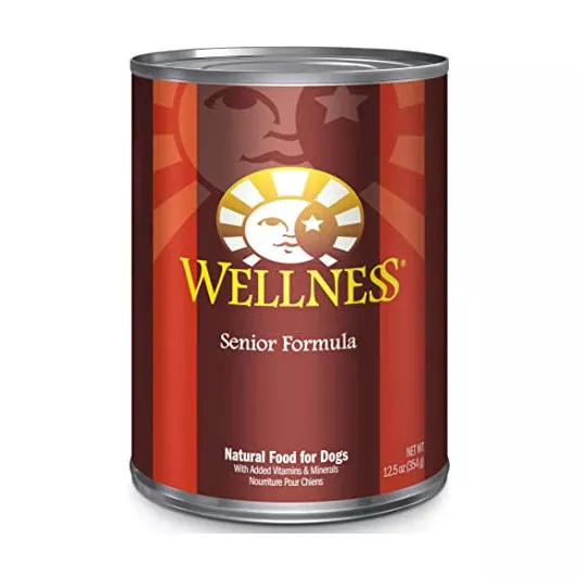Wellness, Senior Recipe, Canned Dog Food, 12.5 oz