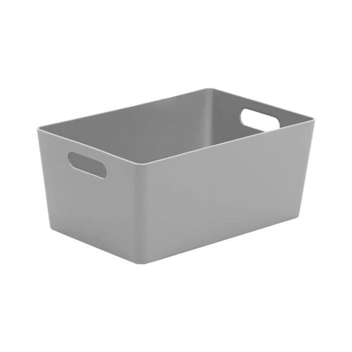 Wham Grey Rectangular Studio Basket 4.02 3.9 Litre – 12