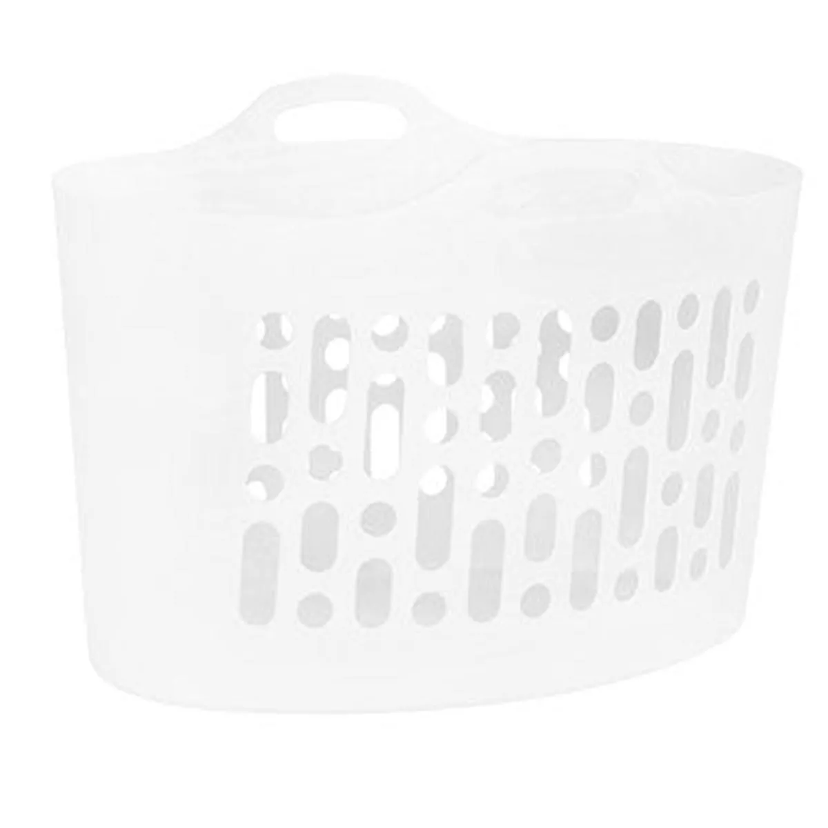 Wham Ice White Flexi-Store Laundry Basket 8 Litre – Default Title