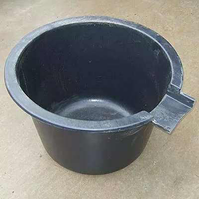 Whiskey Barrel Liner with a 6" Spillway 26.5" Dia X 15" H