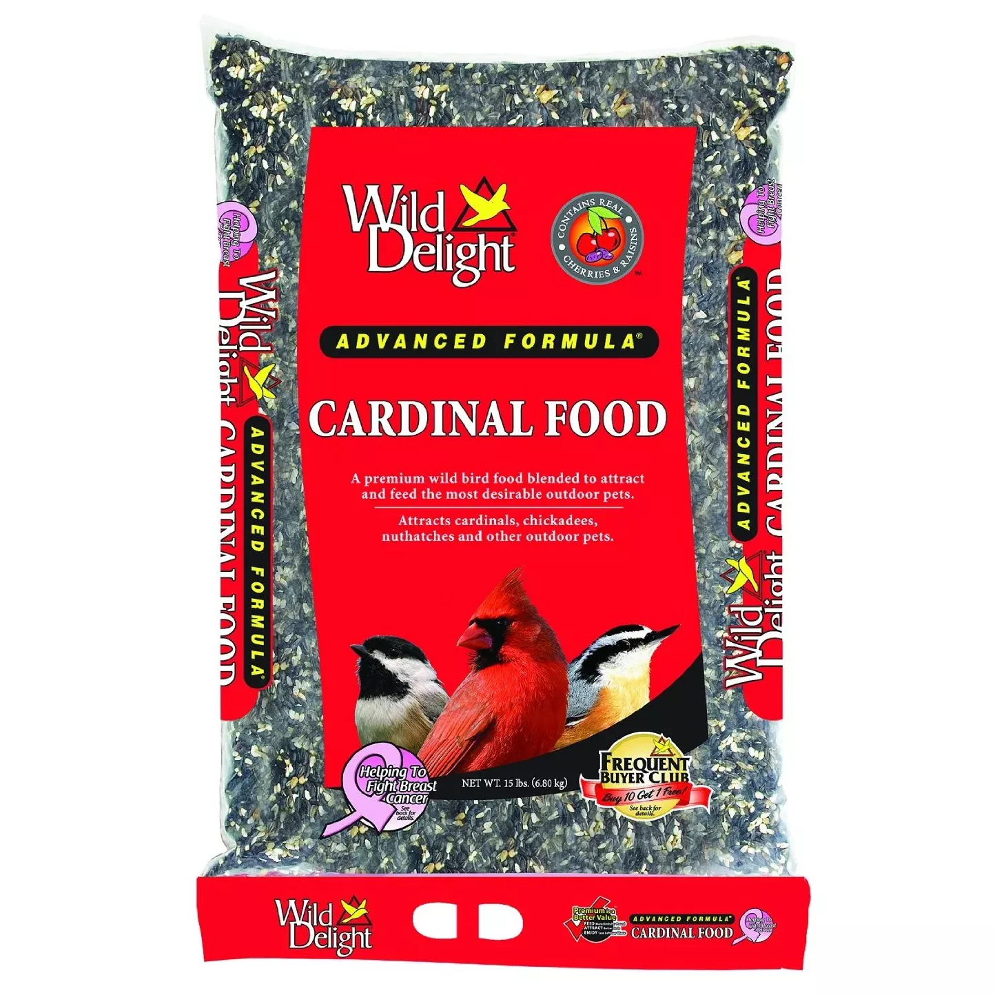 Wild Delight Cardinal Food, 15 LB