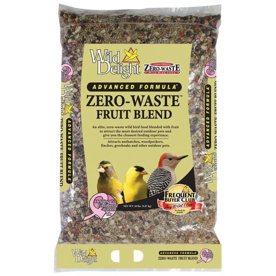 WILD DELIGHT ZERO-WASTE FRUIT BLEND BIRD FOOD