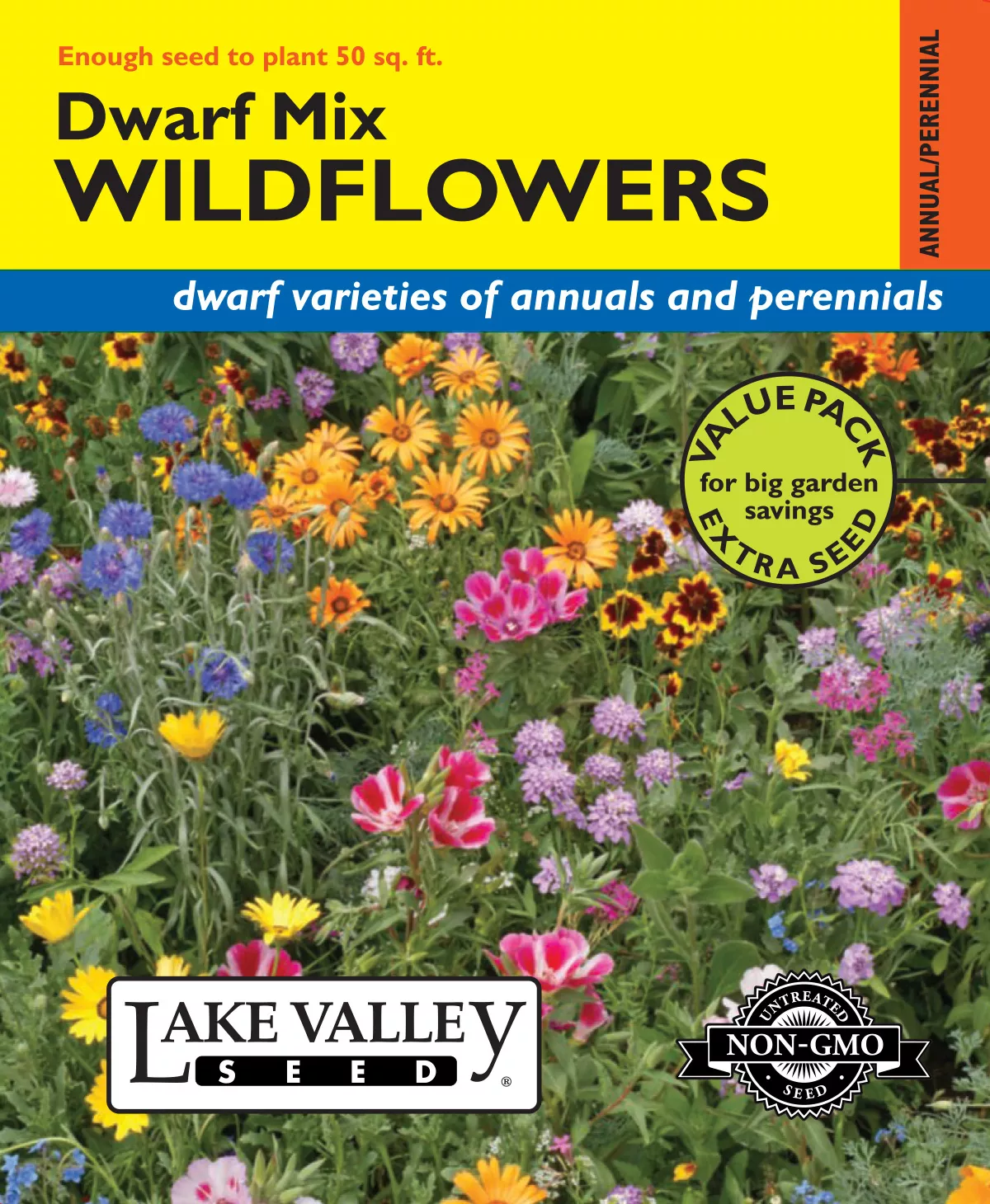 Wildflowers Dwarf Mix – Item #1665