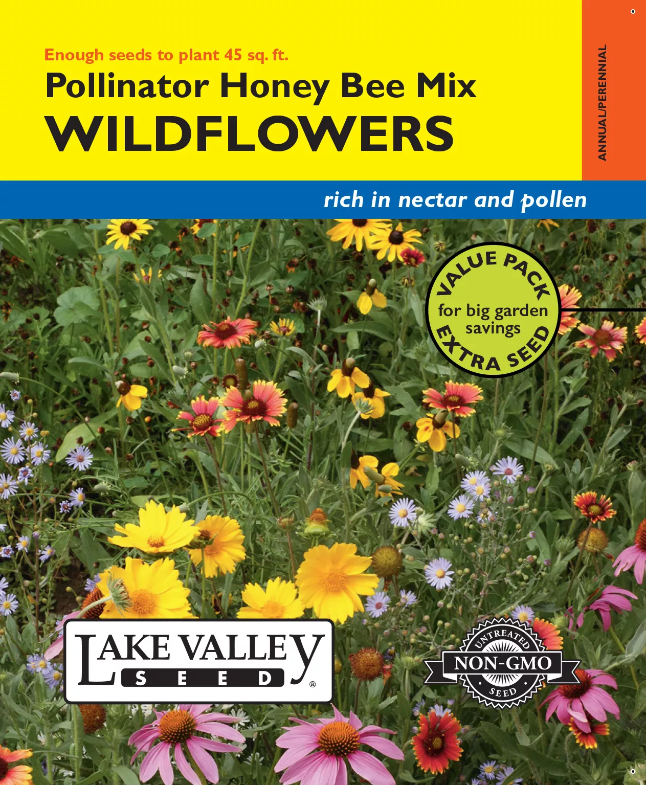 Wildflowers Pollinator Honey Bee Mix – Item #4009