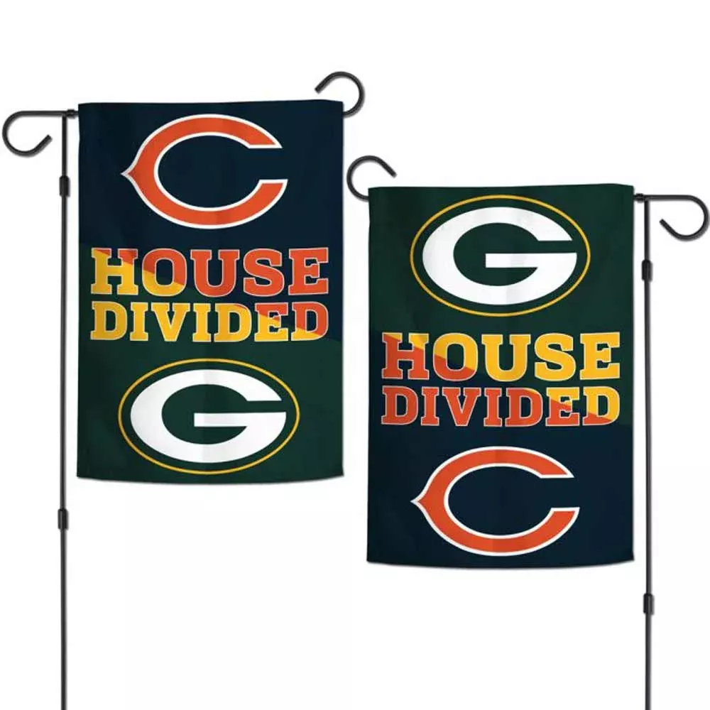 WinCraft, Bears/Packers Divided Garden Flag