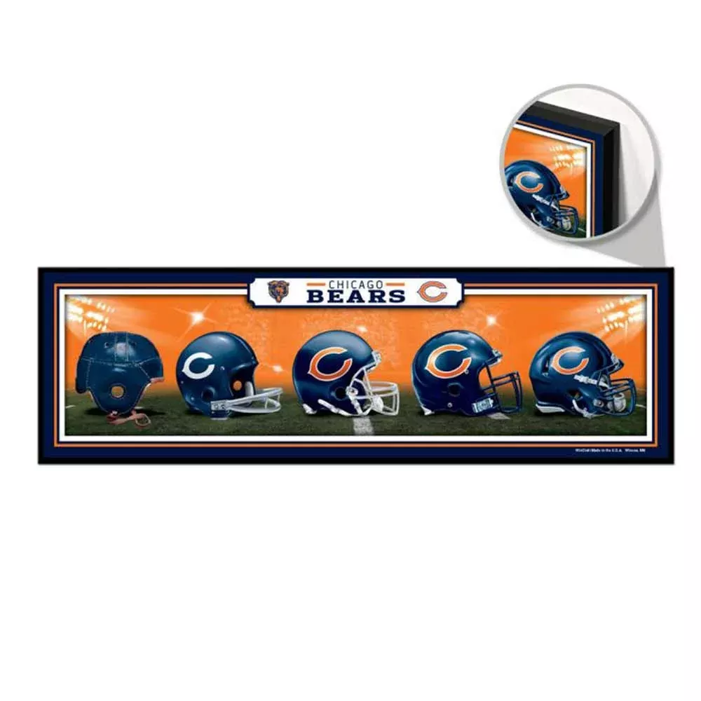 WinCraft, Chicago Bears Helmet Wooden Sign
