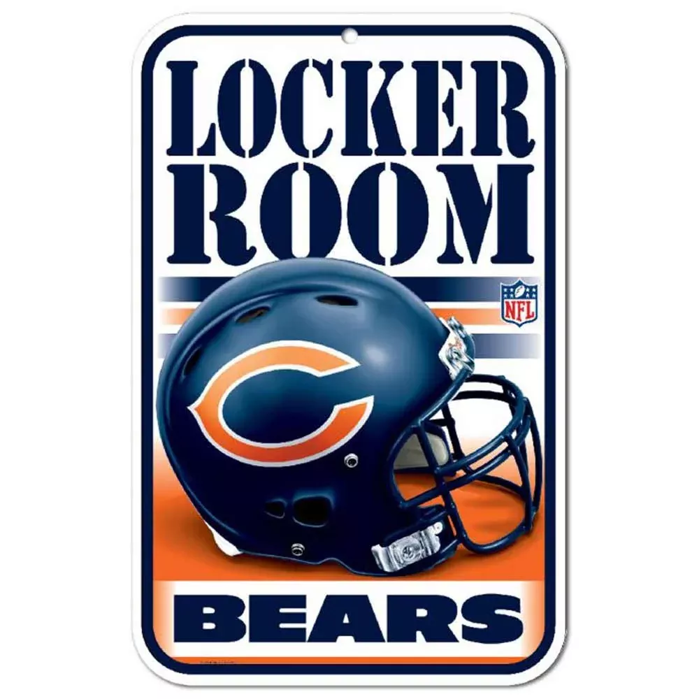 WinCraft, Chicago Bears "Locker Room" Sign