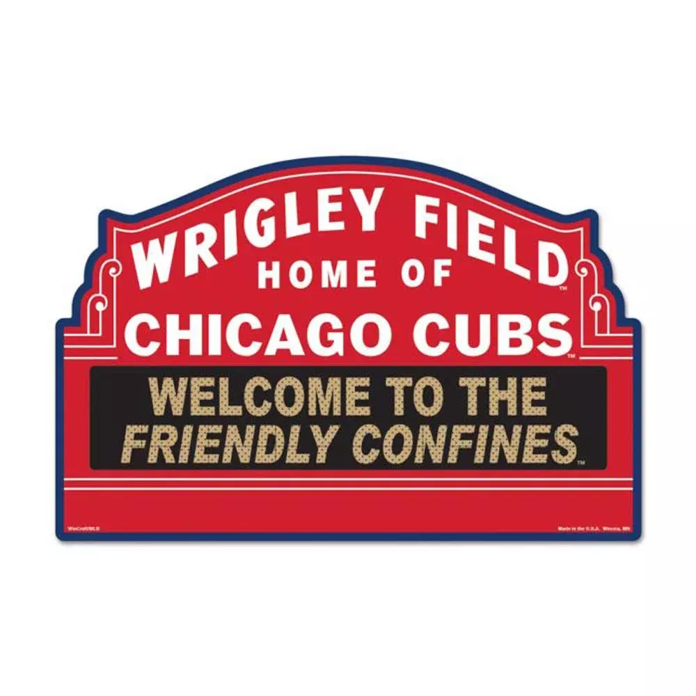 WinCraft, Chicago Cubs Stadium MLB Sign