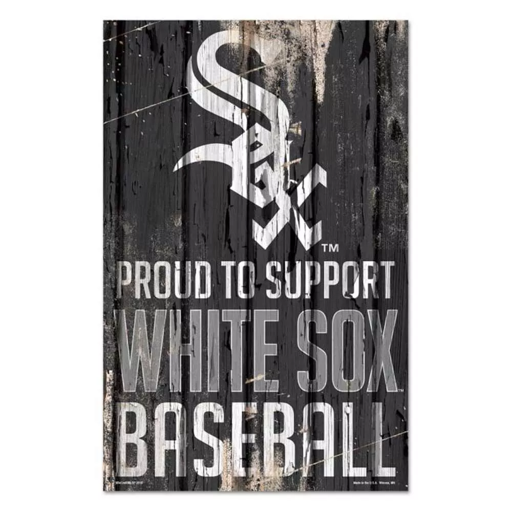 WinCraft, Sox Wooden Sign, 11"x17"