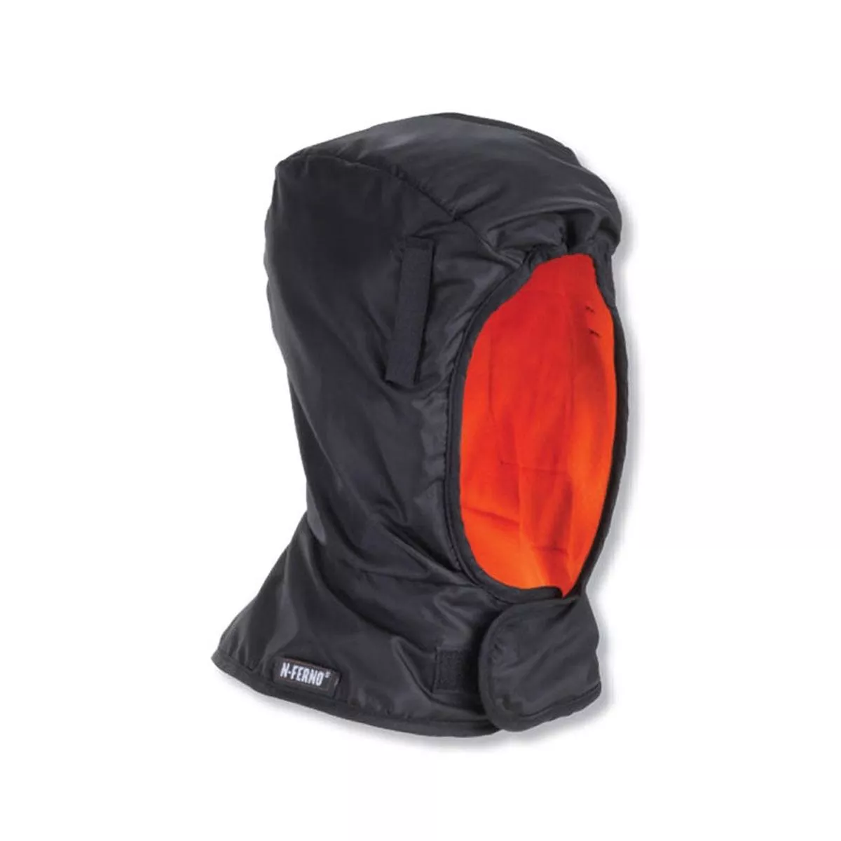 Winter Hard Hat Liner, Thermal Fleece Lining, Shoulder Length, Black – Default Title