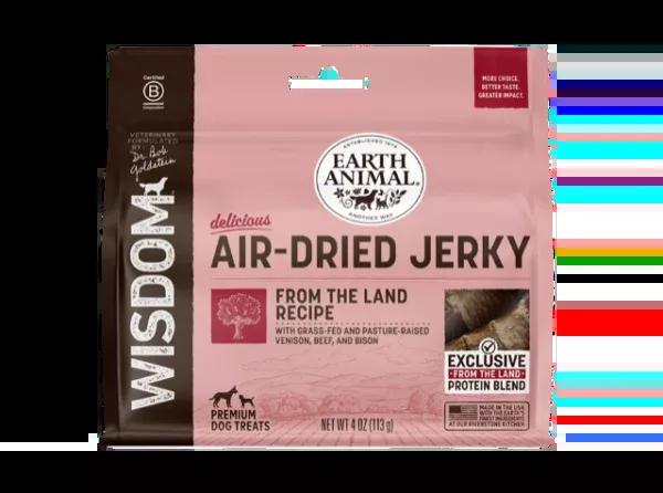 Wisdom Air Dried From the Land Jerky, 4oz