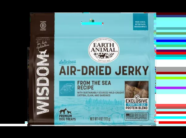 Wisdom Air Dried From the Sea Jerky, 4oz