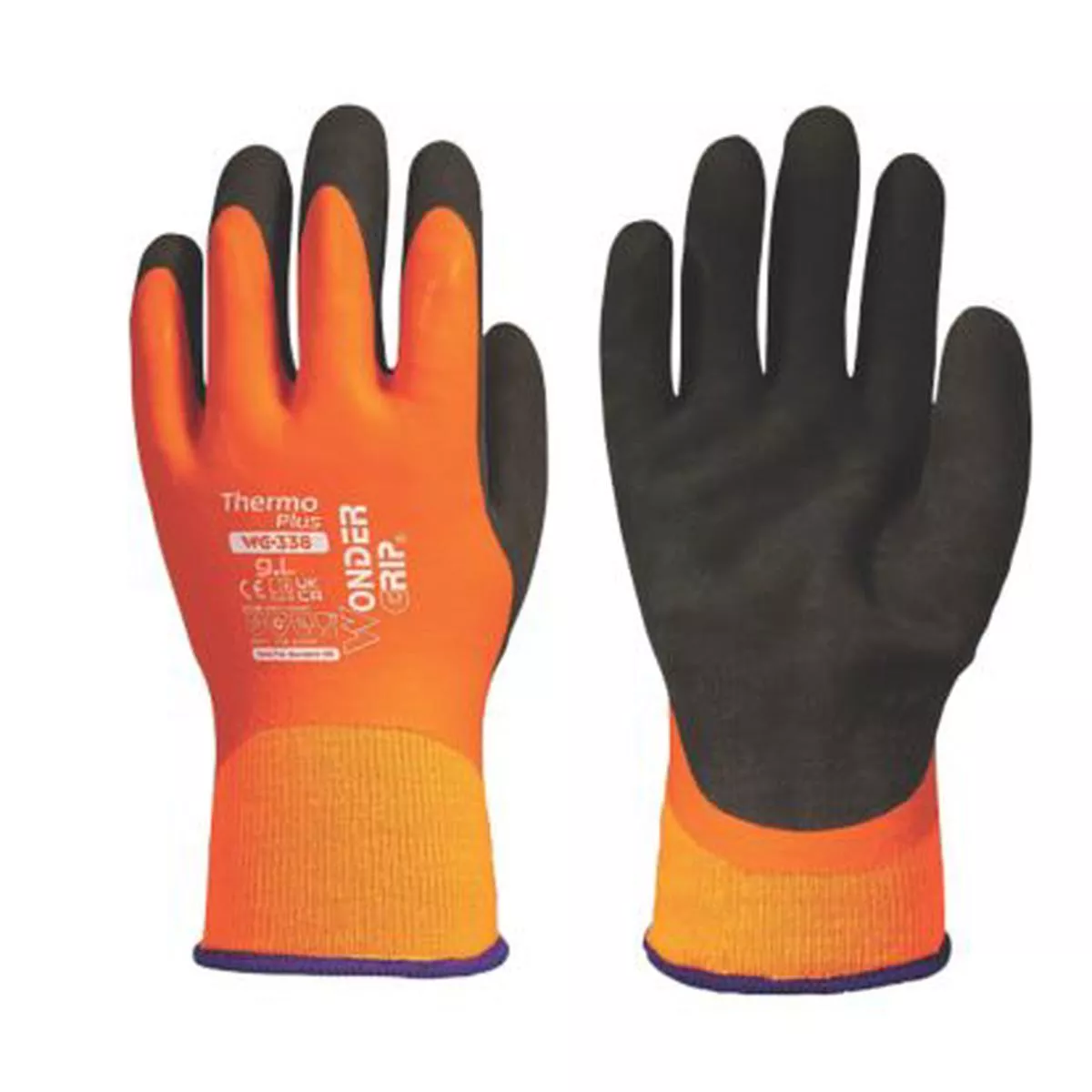 Wonder Grip Thermo+ Double Latex Coated Gloves {All sizes} – Medium