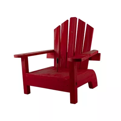 Woodlink Lake & Cabin Adirondack Chair Squirrel Feeder