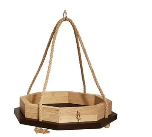 WoodLink Ultimate Renewable Bamboo Contemporary Octagon Platform feeders