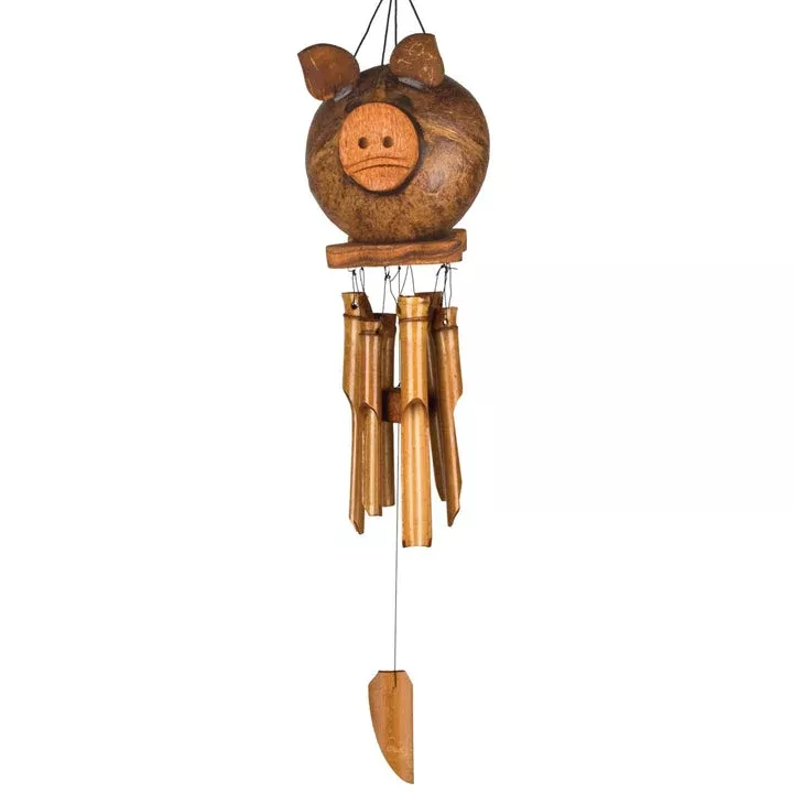 Woodstock Chimes Coco Pig Chime