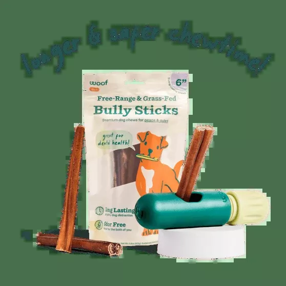 Woof Free Range Bully Sticks