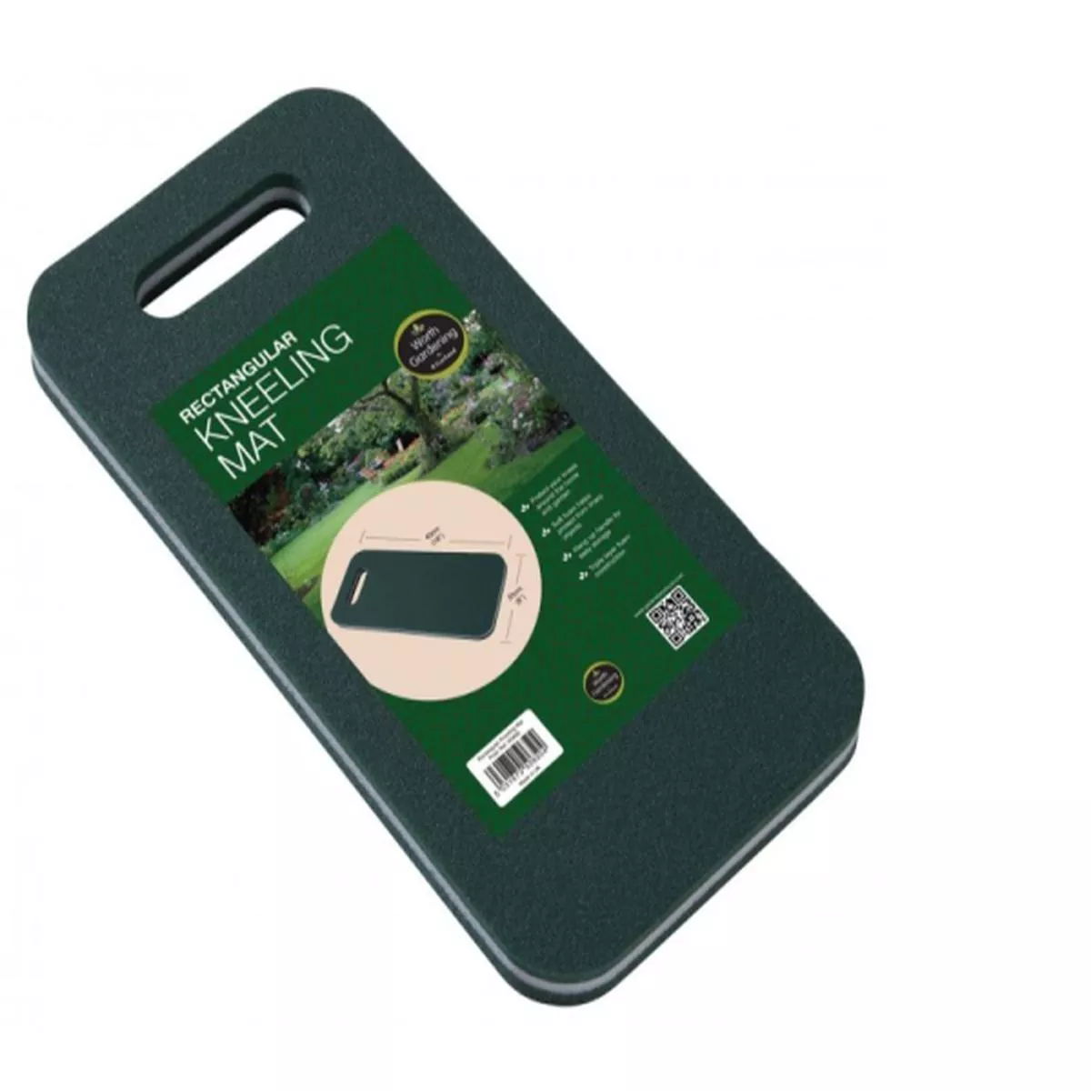 Worth Gardening Rectangular Kneeler-green