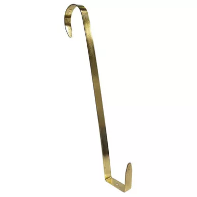 Wreath Hanger - Brass