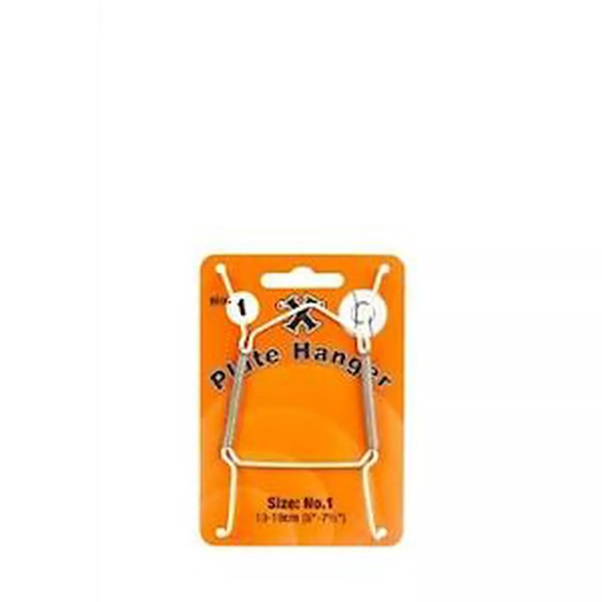 X No1 13-19Cm Plate Hanger, White, 14022 – 1
