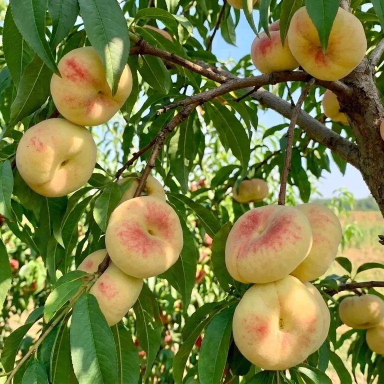 Yellow Donut Peach