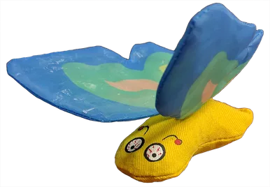 Yeowww! Cat Butterfly Toy
