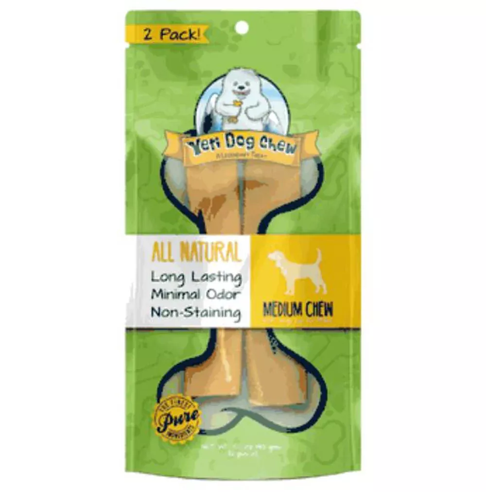Yeti, Medium Dog Chew Treats, 2 PC
