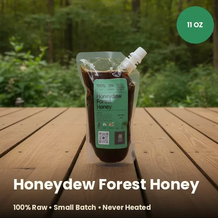 Zambian Honeydew Forest Honey – Raw, Wild-Harvested Dark Amber Honey from the Miombo Forest