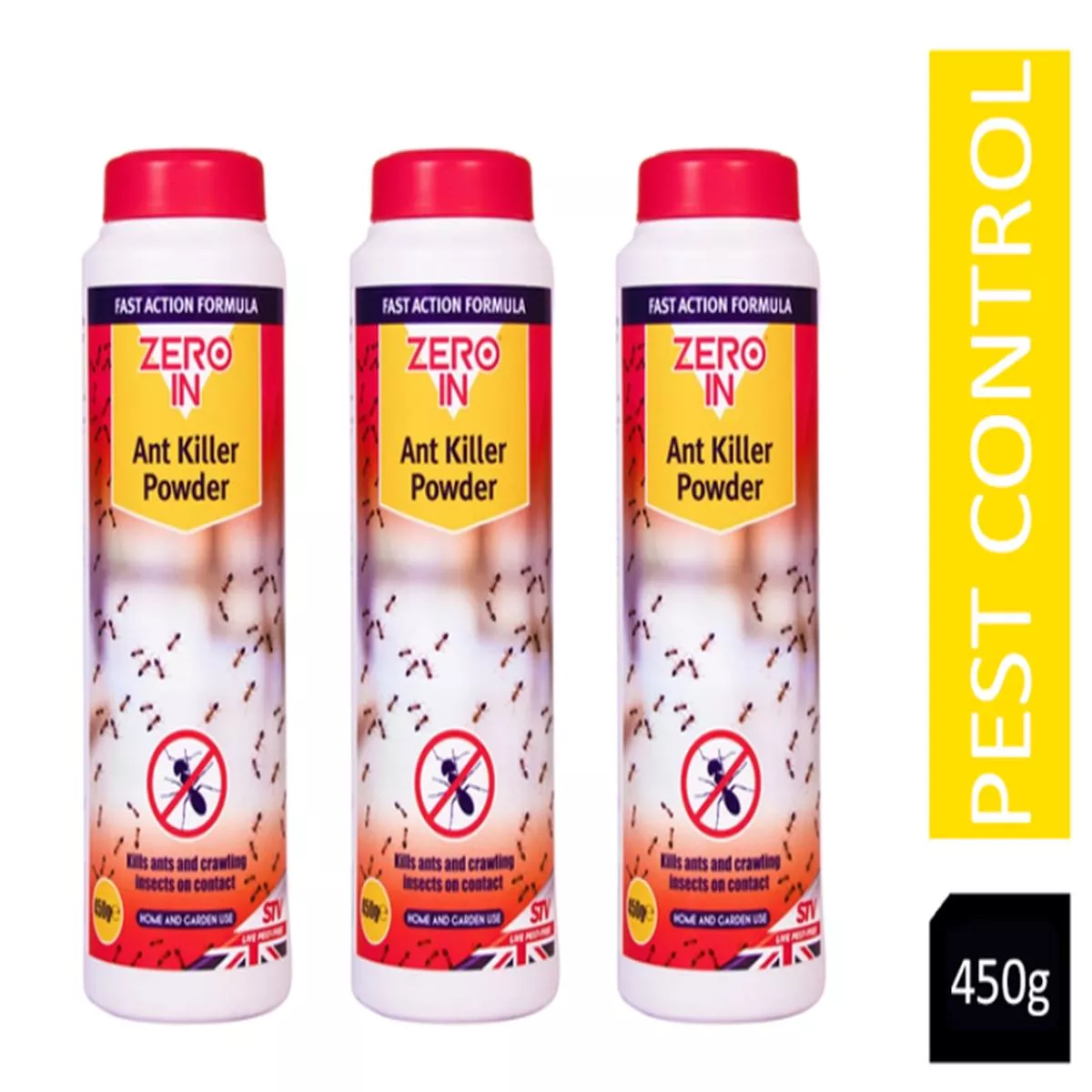 Zero In Ant & Insect Killer Powder 450g (STV950) – 3