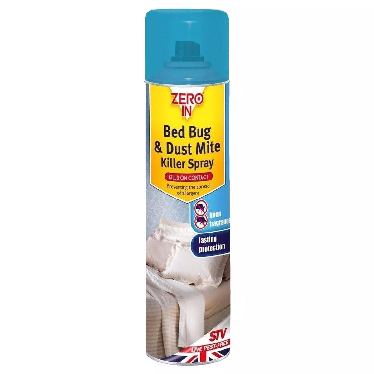 Zero In Bed Bug & Dust Mite Killer Spray 300ml – 1