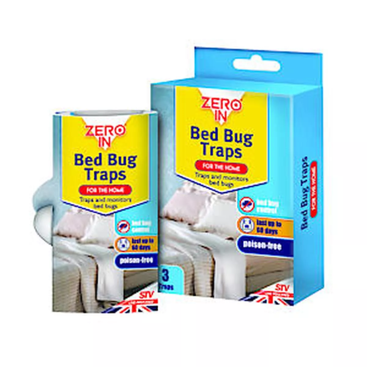 Zero In Bed Bug Trap – 5-Pack – 6
