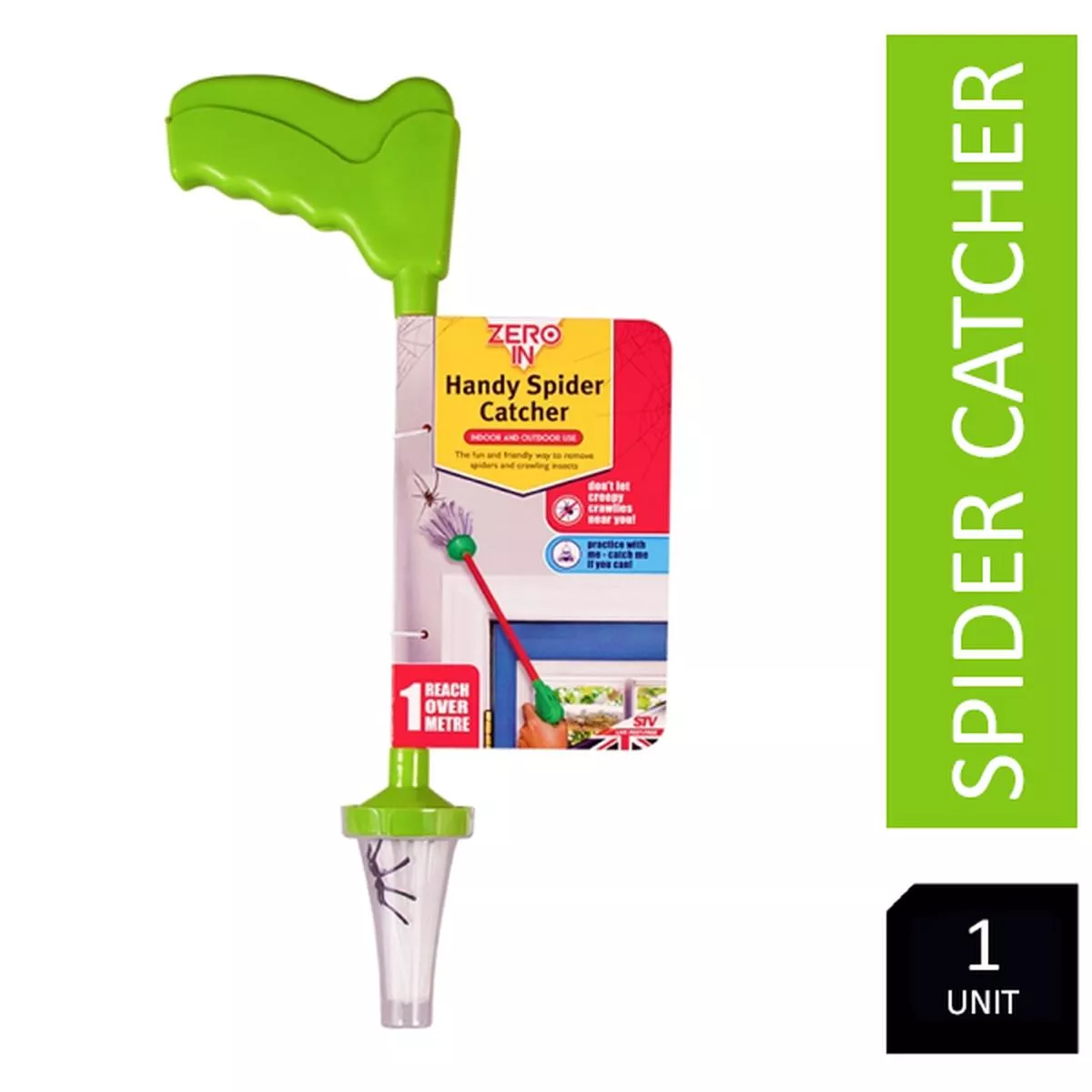 Zero In Handy Spider Catcher 1m Long Reach – Default Title
