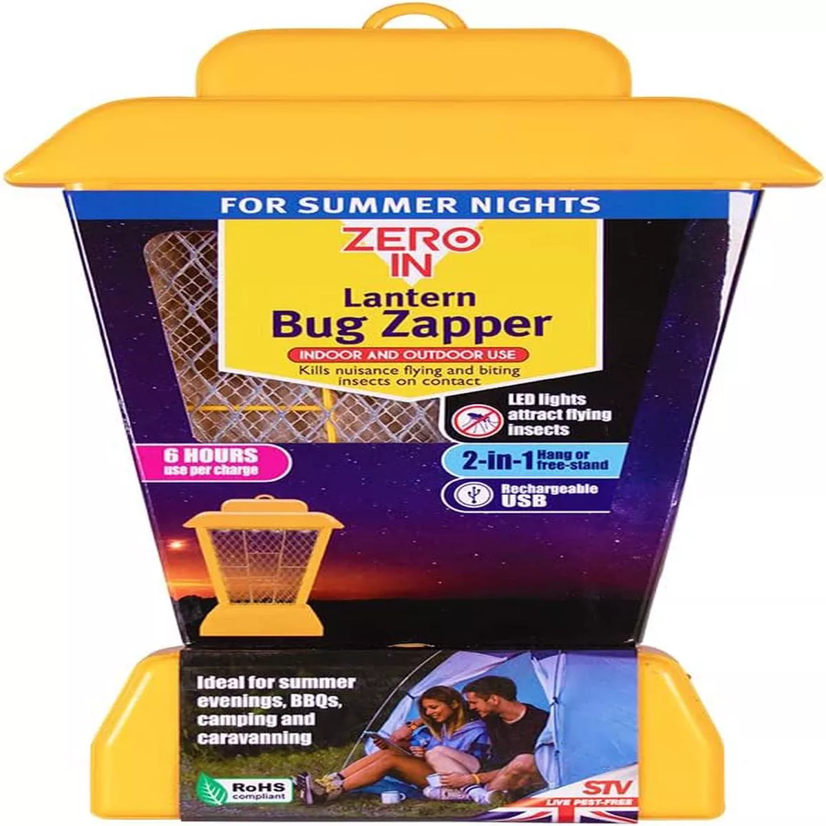 Zero In Lantern Rechargeable Bug Zapper – Default Title