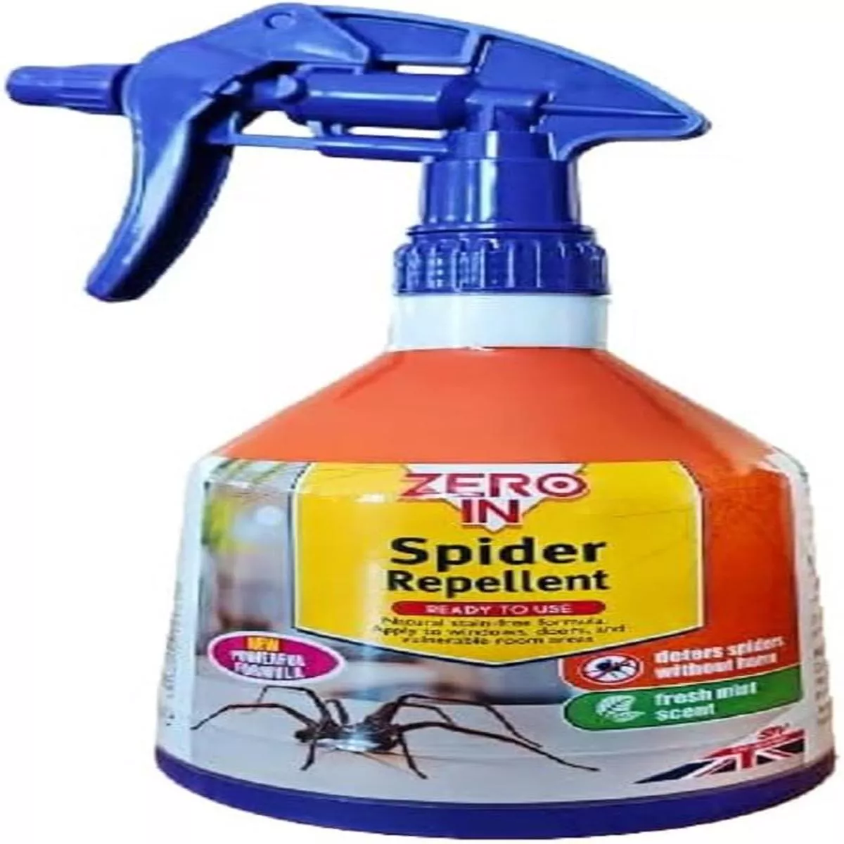 Zero In Spider Repellent | Indoor Peppermint Oil Spray for Spiders | 500ml