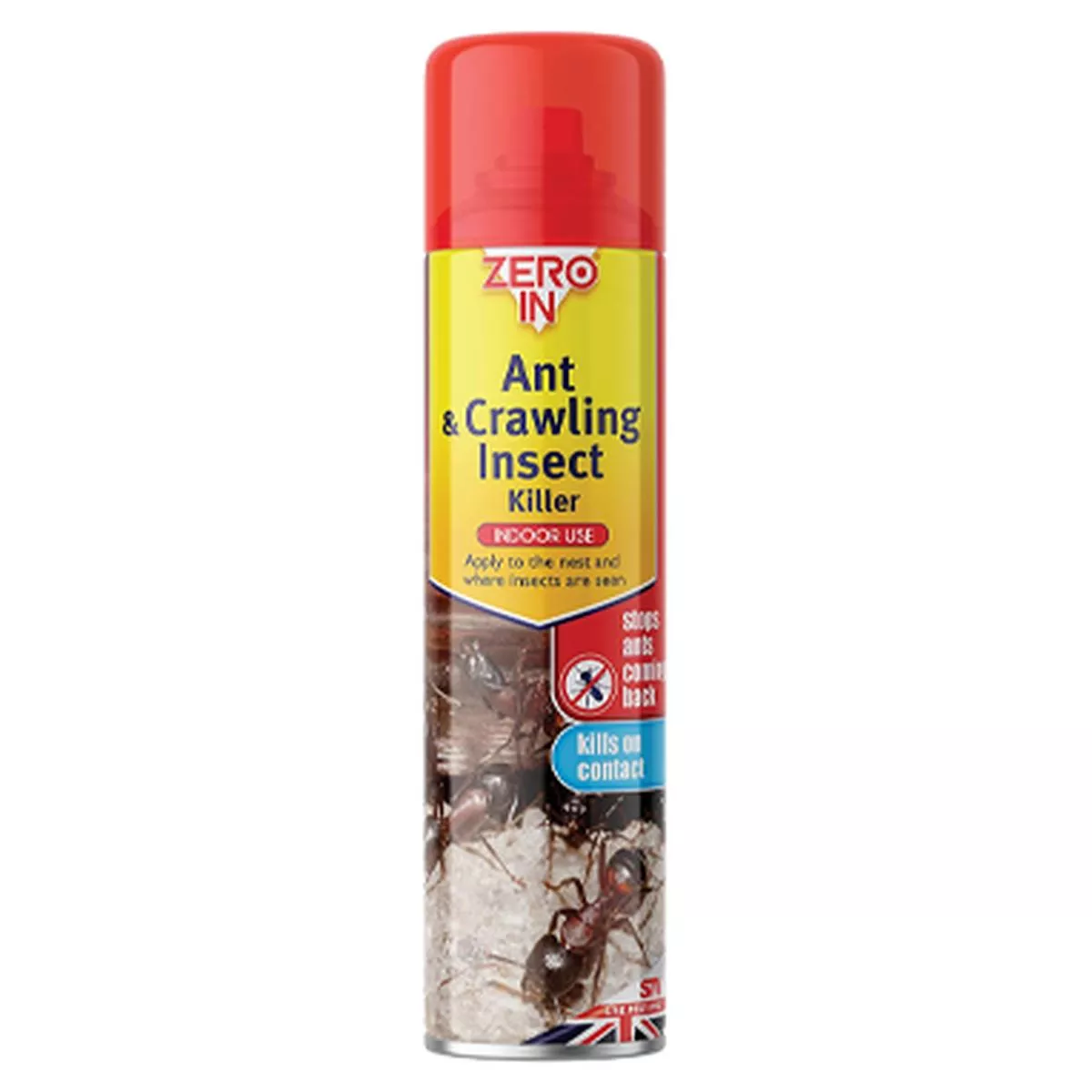 Zero In Total Ant & Crawling Insect Killer 300ml – 12