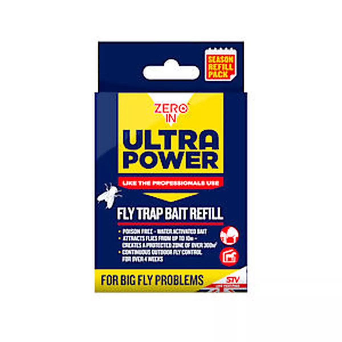 Zero In Ultra Power Outdoor Fly Trap Bait Refill Sachets8g x 6 – 1
