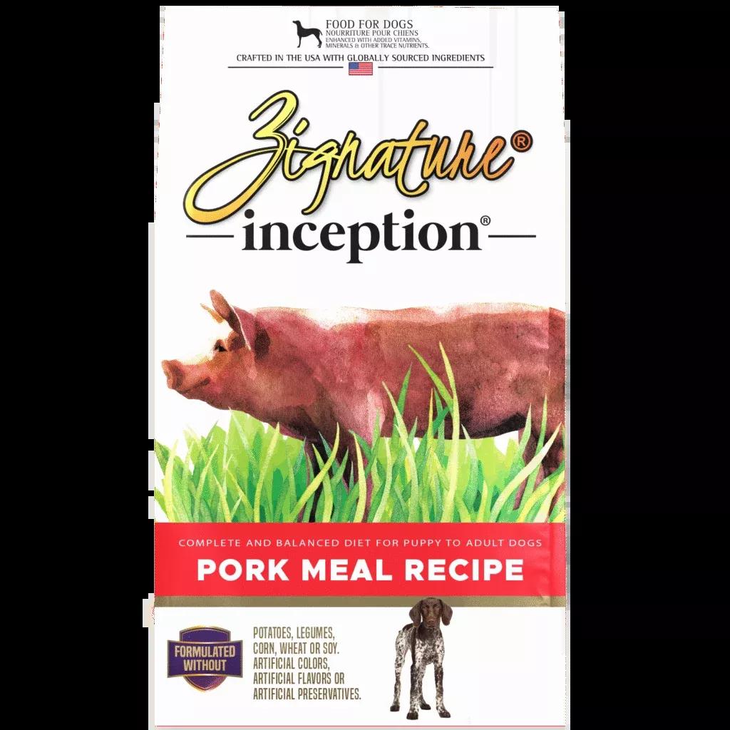 Zignature Inception Pork Meal Recipe