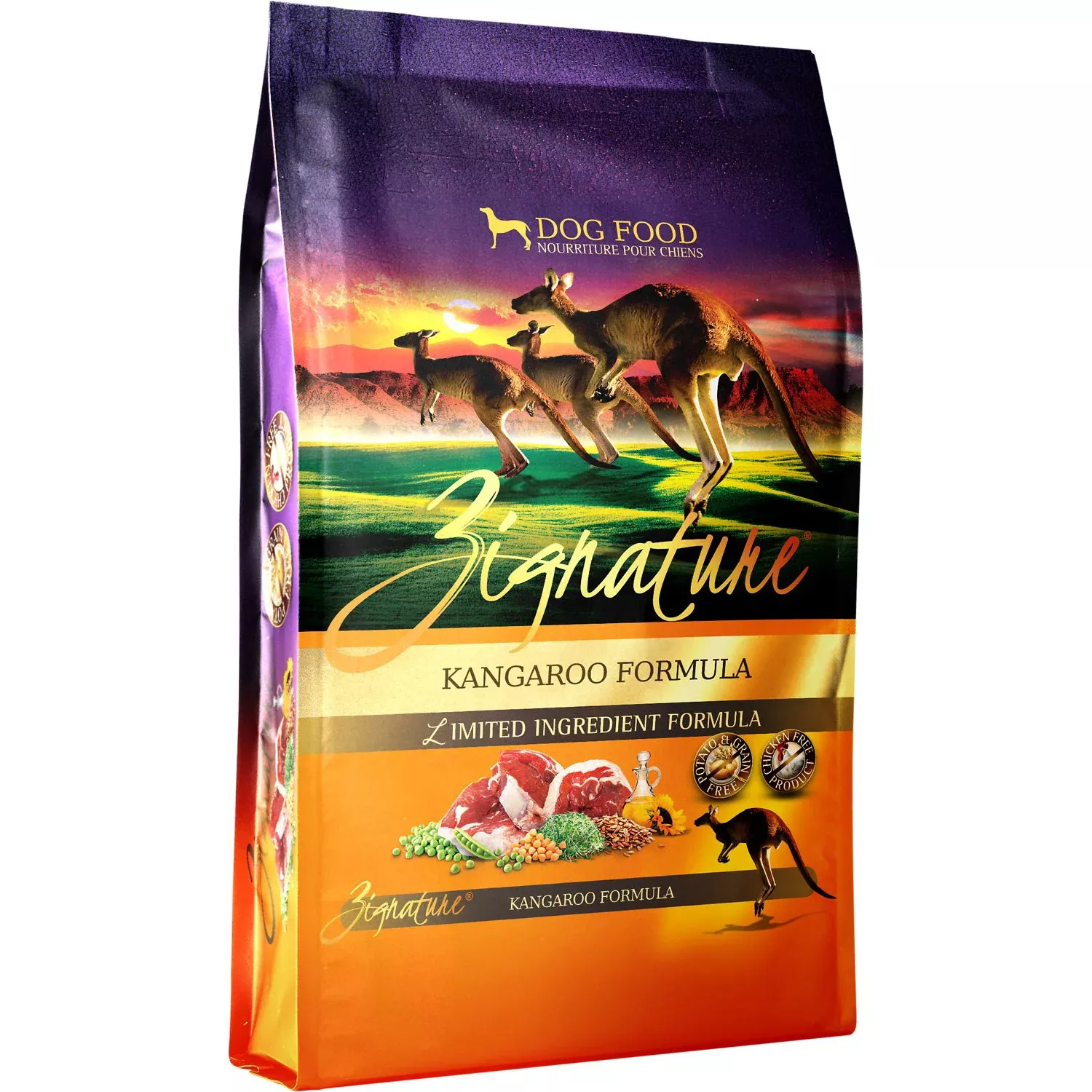 Zignature Kangaroo Formula Dog Food, 13.5 LB
