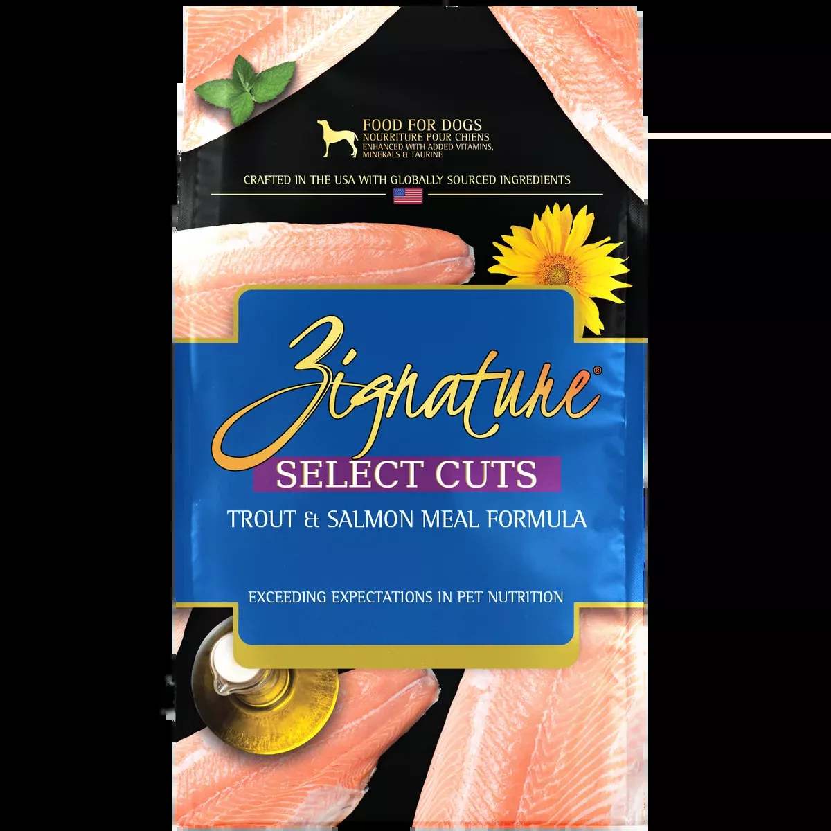 Zignature Select Cuts Trout and Salmon Formula Dog Food
