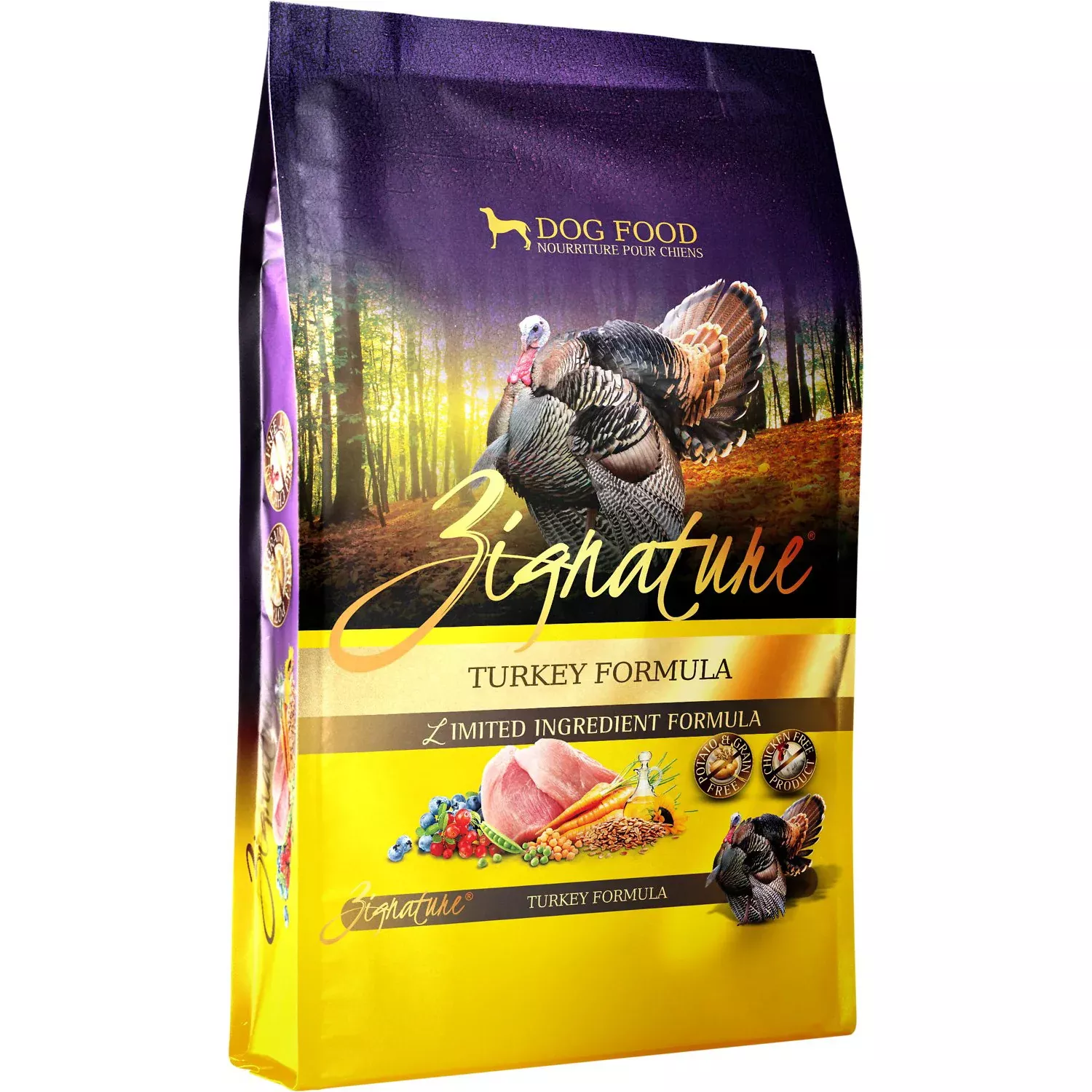 Zignature Turkey Formula Dog Food, 12.5 LB